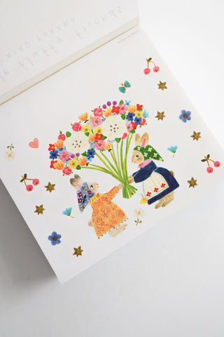 Aiko Fukawa Little Fluffy Friends Block Memo Pad