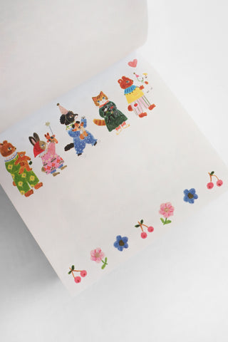 Aiko Fukawa Little Fluffy Friends Block Memo Pad