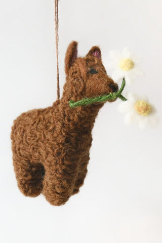 Handmade Felt Animal Friends Ornament