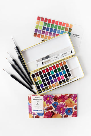 All-In-One Premium Watercolor Set of 50