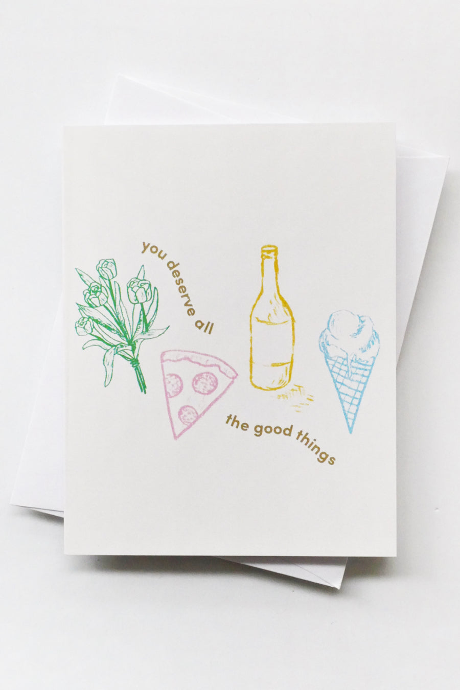 All The Good Things Greeting Card – Nahcotta