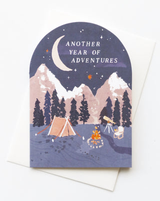 Another Year of Adventures Greeting Card