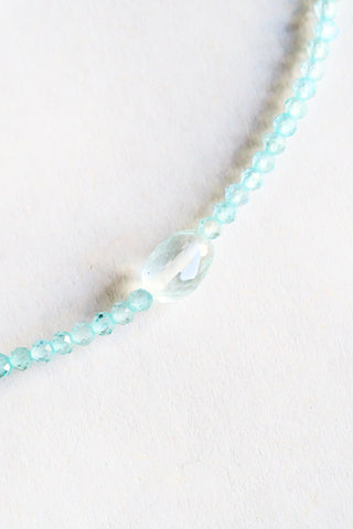 Apatite + Aquamarine Bracelet