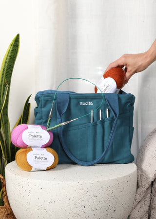 Aquamarine Artist Bag