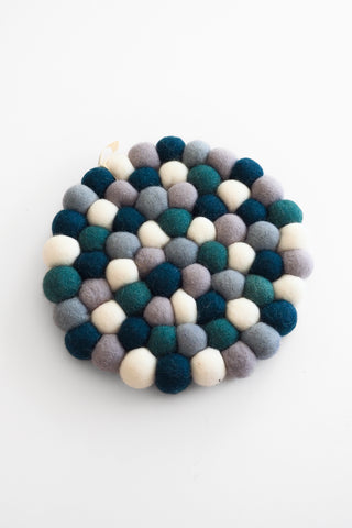 Round Wool Trivet