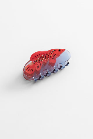 Arowana Jeweled Fish Claw Clip