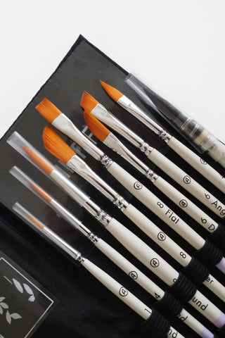 Artify 9 Pcs Watercolor Brushes