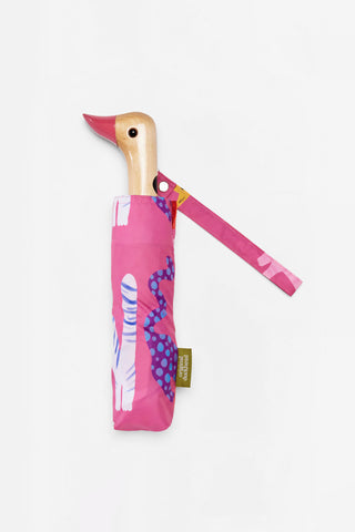 Arty Cats Fuchsia Eco Friendly Umbrella