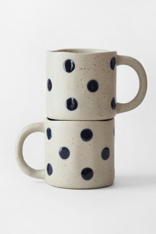 Audrey Dot Mug Set