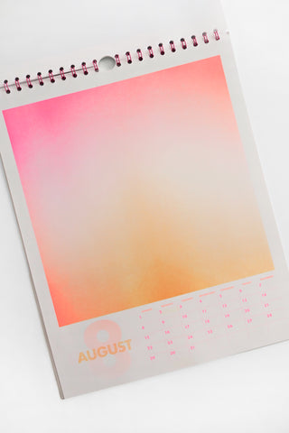 Aura 2027 Risograph Wall Calendar