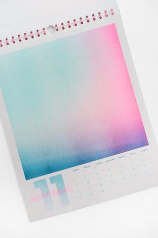 Aura 2027 Risograph Wall Calendar