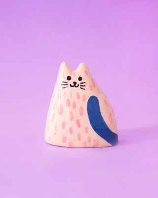 Baby Cats Tiny Ceramic Sculptures