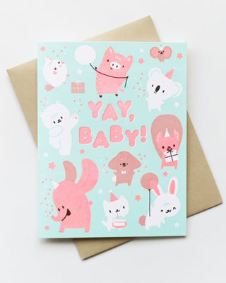 Baby Party Greeting Card