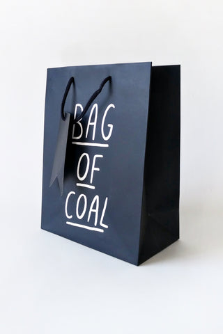 Bag of Coal Gift Bag