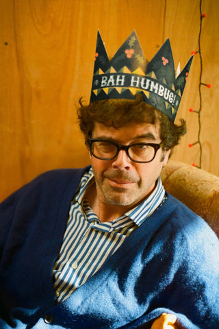 Bah Humbug Party Hat Card