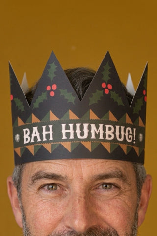 Bah Humbug Party Hat Card