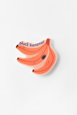 Banana Vinyl Sticker