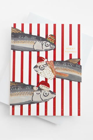 Beary Fishmas  Greeting Card