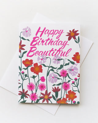 Beautiful Bright Birthday Greeting Card