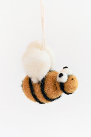 Bee Felt Ornament