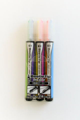 Beetle Tip Highlighter Set