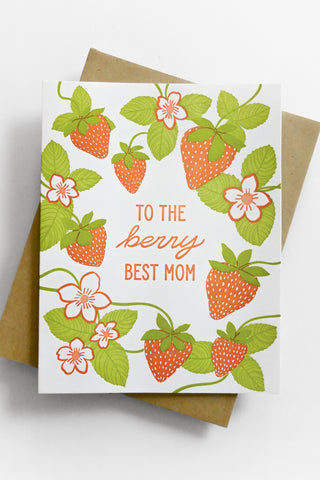 Berry Best Mother's Day Greeting Card