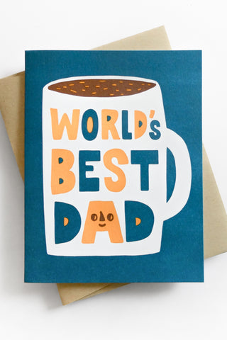 Best Dad Ever Mug Greeting Card By Suzy Ultman