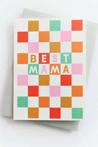 Best Mama Greeting Card