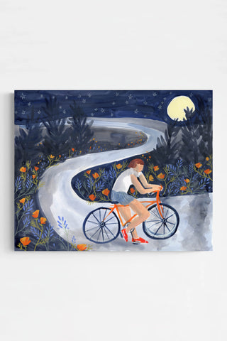 Biking in the Moonlight