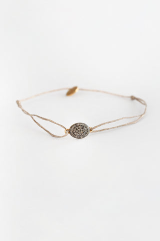 Black Diamond Bracelet Oval