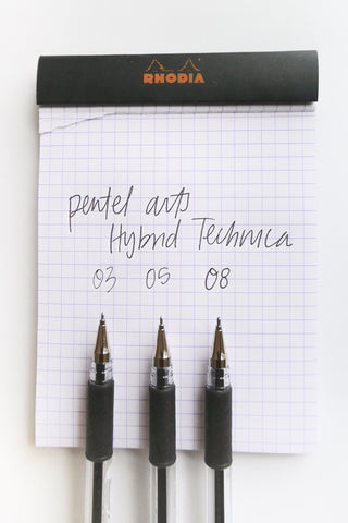 Black Hybrid Technica Pens