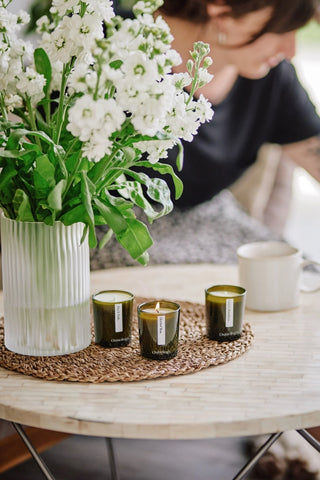 Black Oak Mini Votive Candle