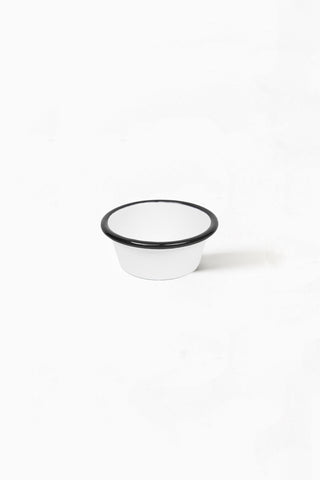 Black Rim Enamelware Ramekin