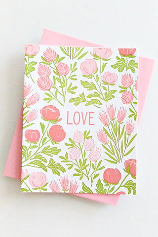 Blooming Love Greeting Card