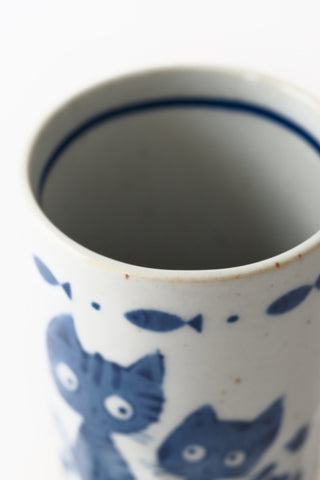 Blue Cats Teacup