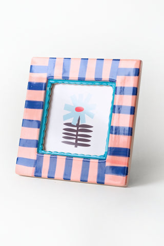 Hand-Painted Ceramic Frame