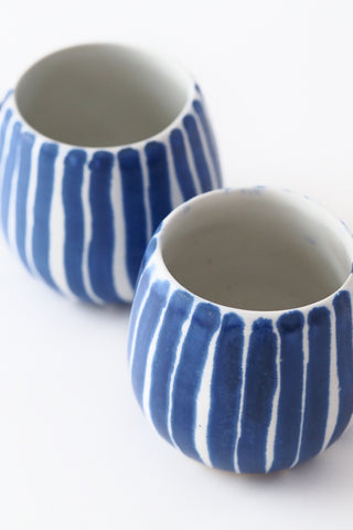Blue Ink Espresso Mug