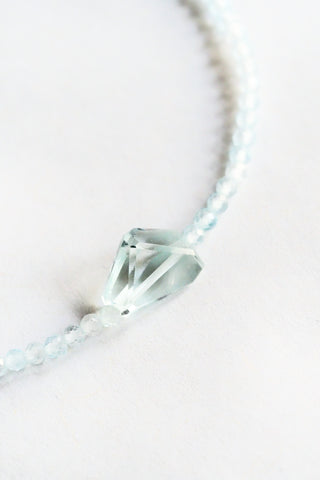 Blue Topaz + Aquamarine Bracelet