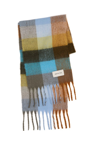 Blue + Orange Reykjavik Scarf
