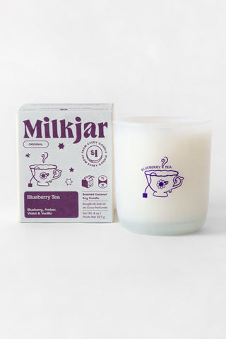 Coconut Soy Candle Blueberry Tea