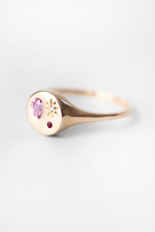 10k Blush Night Market Ring