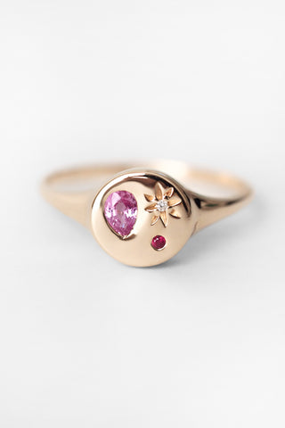 10k Blush Night Market Ring