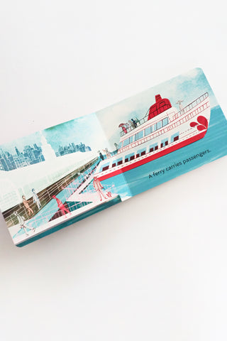 Boats On the Bay: A Board Book
