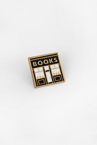 Book Shop Enamel Pin