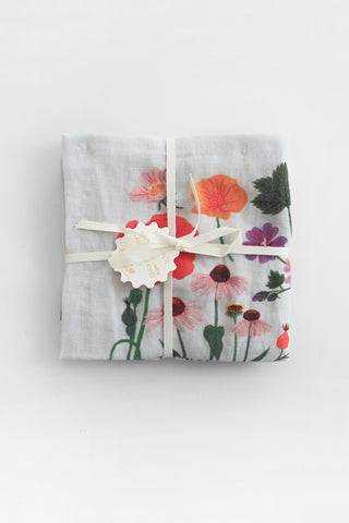 Botanist Linen Table Napkin Set