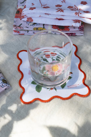 Botanist Linen Coaster Set