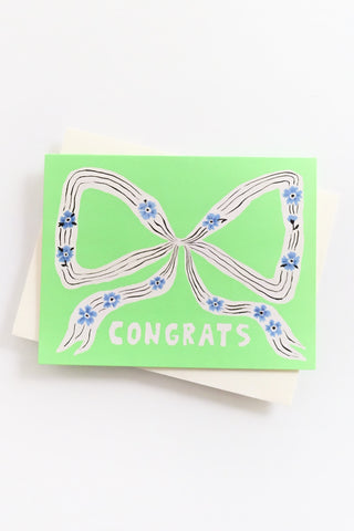 Perfect Bow Congrats Greeting Card