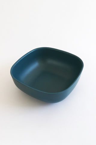 Bamboo Cereal Bowl, Blue Abyss