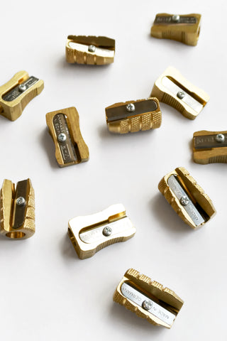 Brass Pencil Sharpener