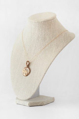 Brass Sol Necklace